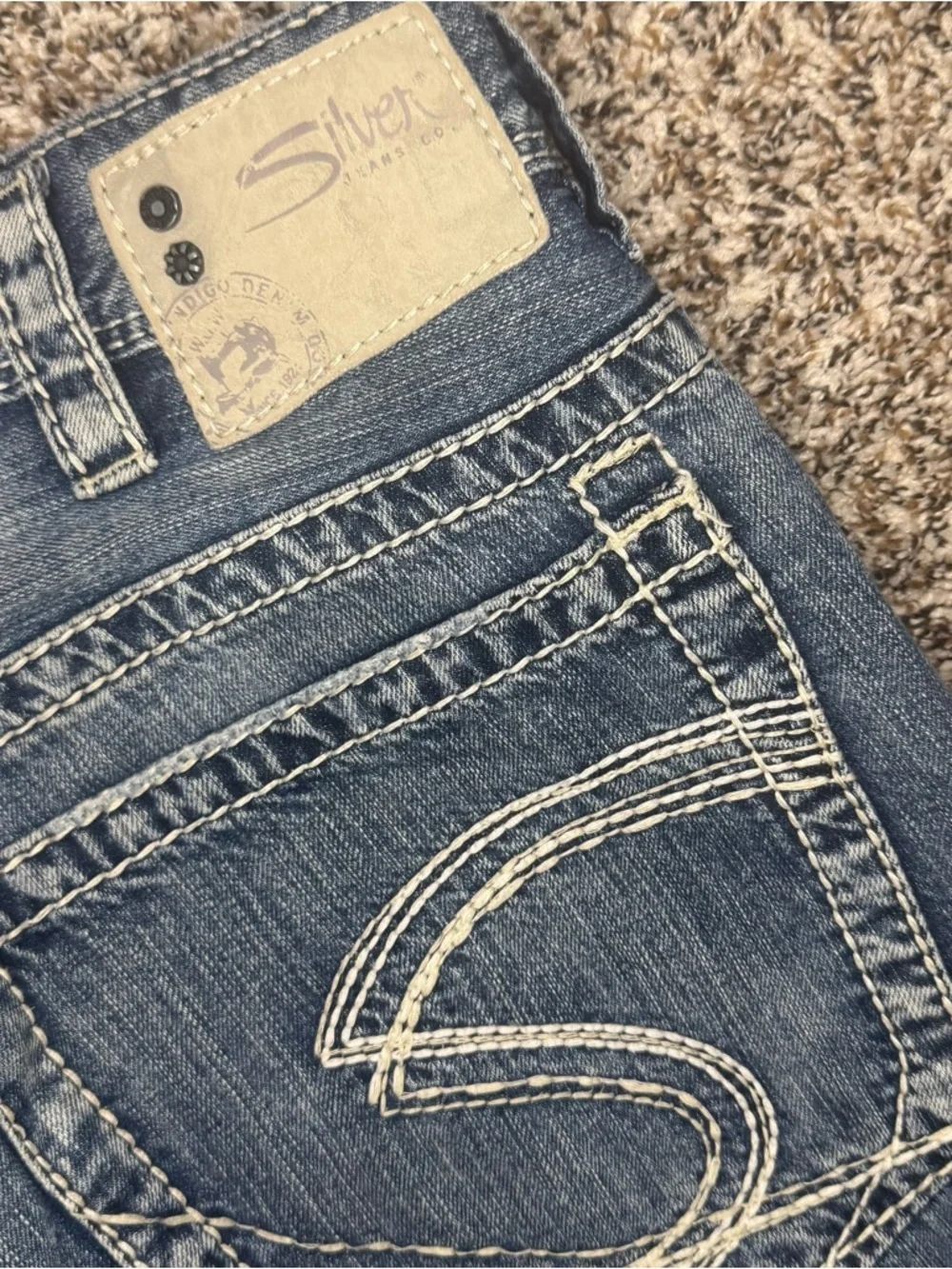 Silver Jeans Gordie Bootcut Jeans Mens 33x32 Medium Wash Stretch